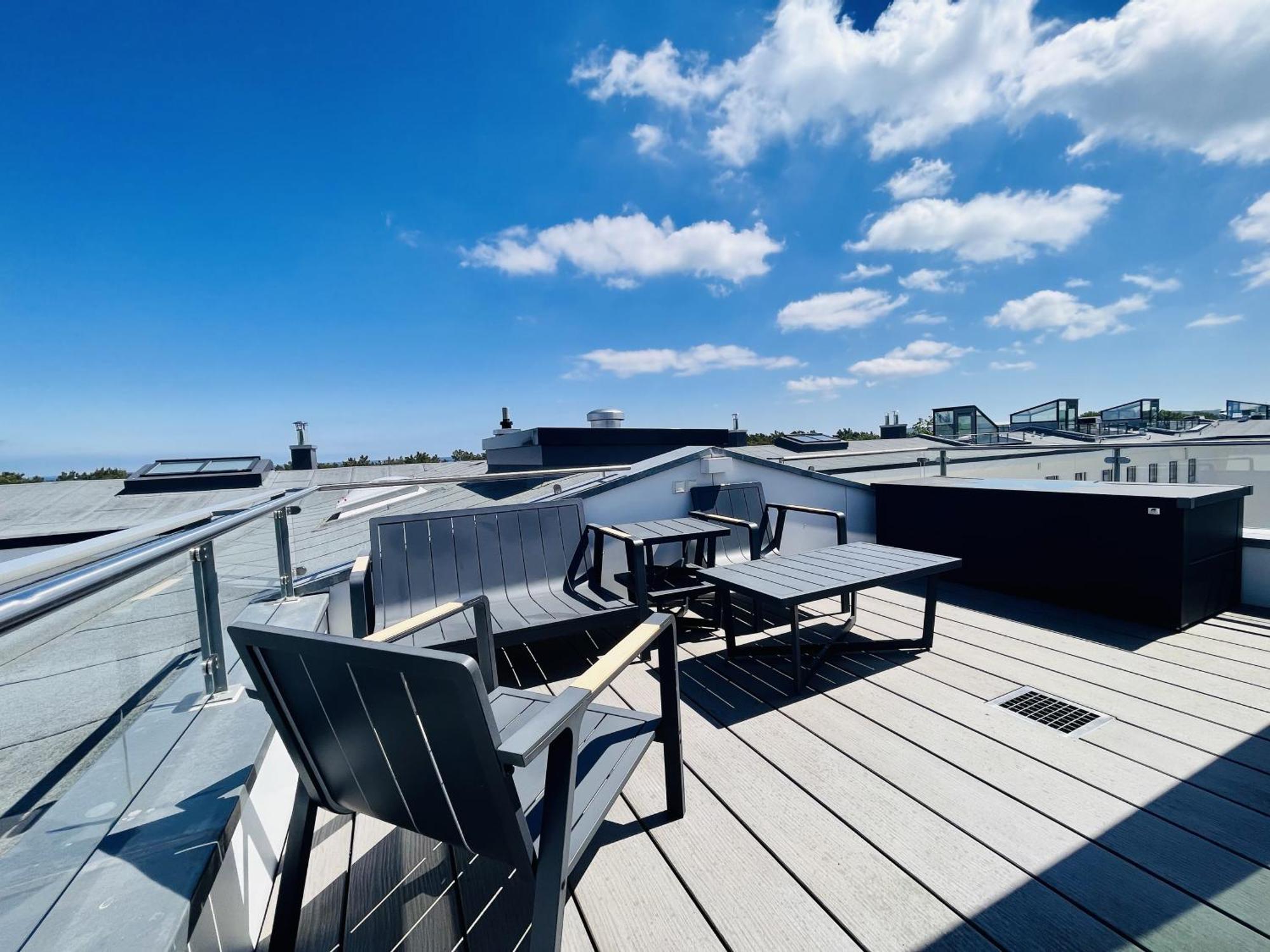 Ferienwohnung Domizil Am Meer Haus Arkona Prora ビンツ エクステリア 写真