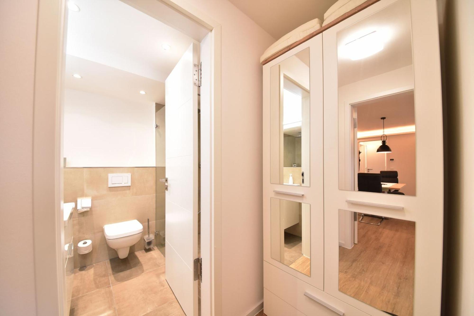 Ferienwohnung Domizil Am Meer Haus Arkona Prora ビンツ エクステリア 写真