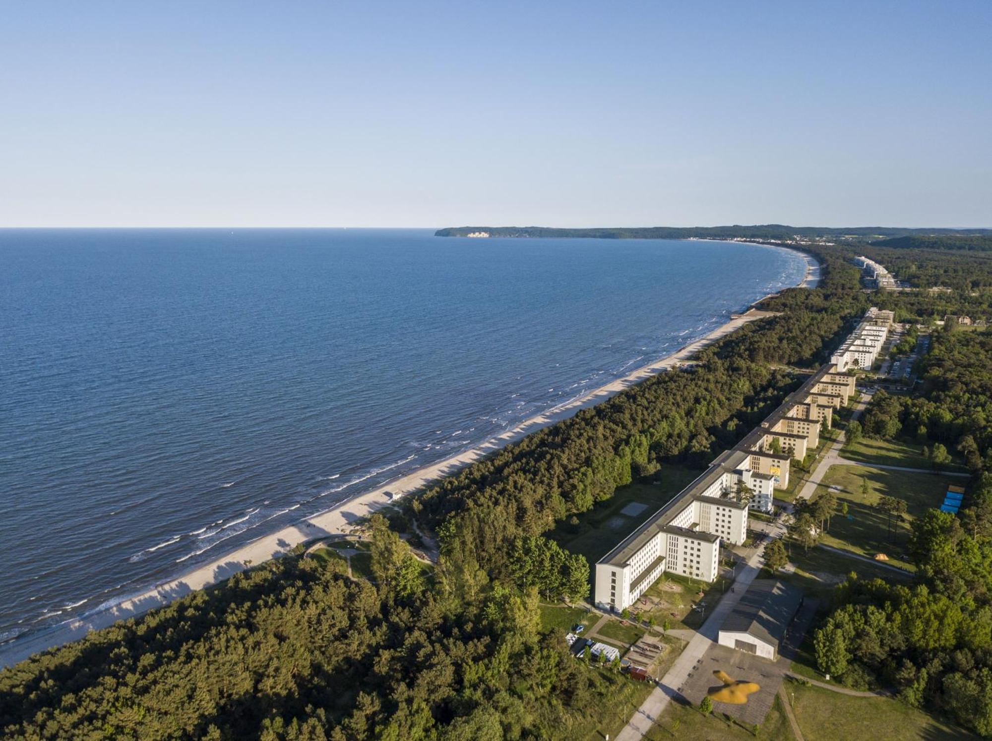 Ferienwohnung Domizil Am Meer Haus Arkona Prora ビンツ エクステリア 写真